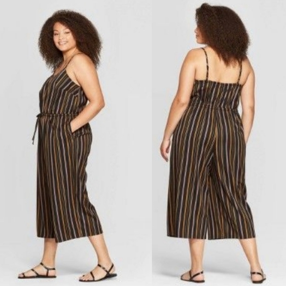 Ava & Viv Pants - 🆕️ AVA & VIV | Wide Leg Crop Jumpsuit
